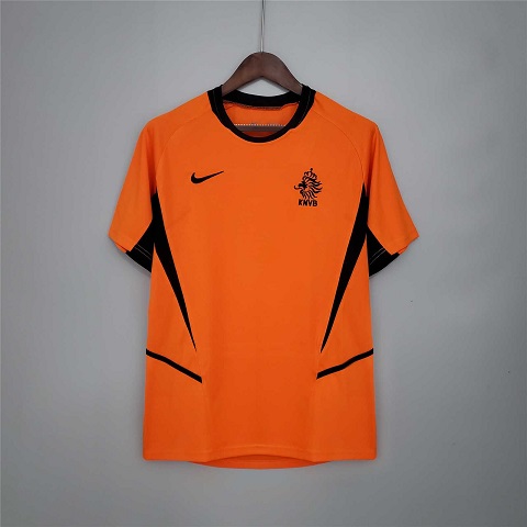 AAA Quality Netherlands 2002 Home Soccer Jersey